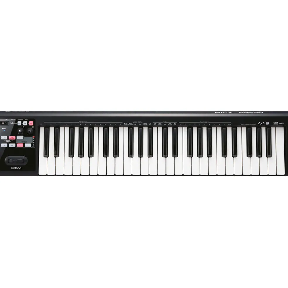 Roland A49BK Midi Keyboard Controller - Black