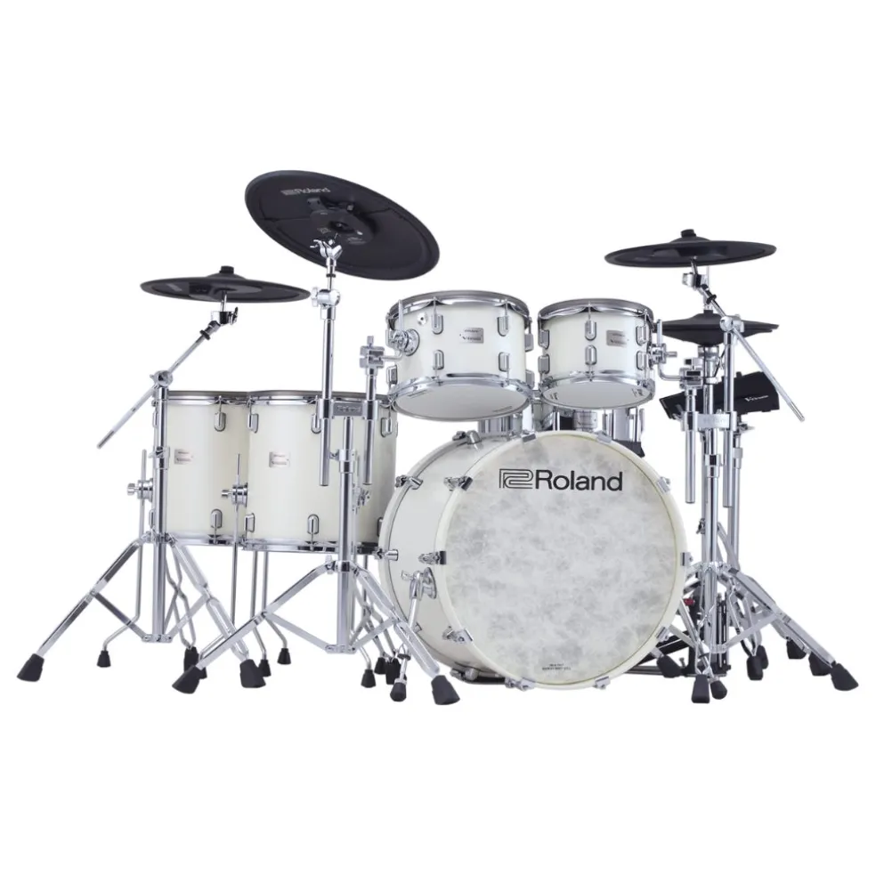 Roland VAD716PWS VAD Kit Pearl White with DW 3000 Series Hardware