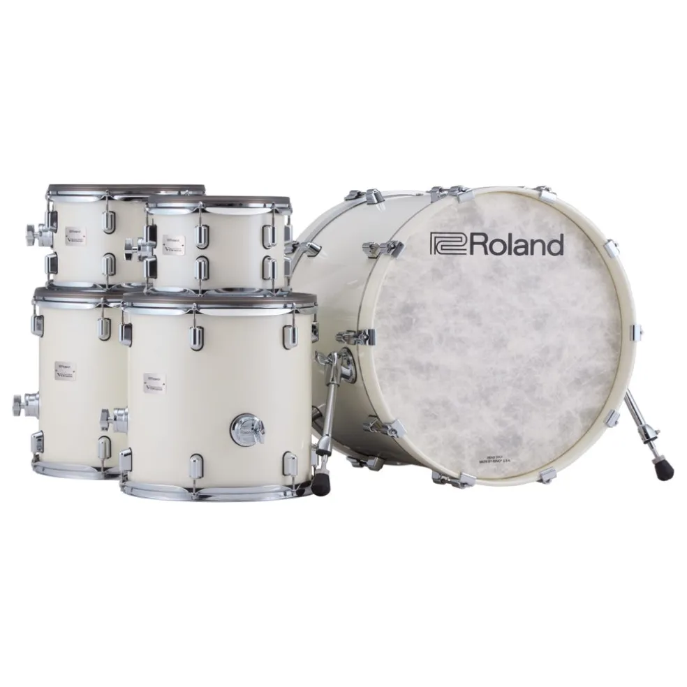 Roland VAD716PWS VAD Kit Pearl White with DW 3000 Series Hardware