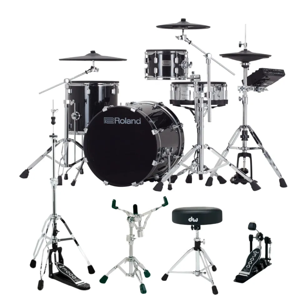 Roland VAD504S V Drum Kit Bundle with DW Hardware