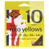 Rotosound R10 Roto Yellow Electric String Set Twin Pack
