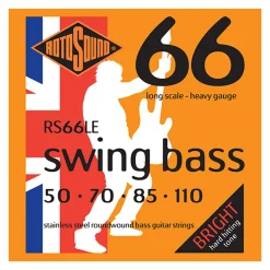 Rotosound RS66LE Swing Bass 66 Bass Strings - 50-110