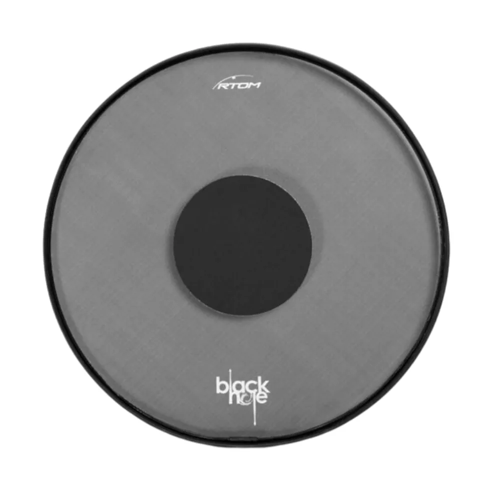 RTOM 12" Black Hole Tuneable Snap On Practice Pad