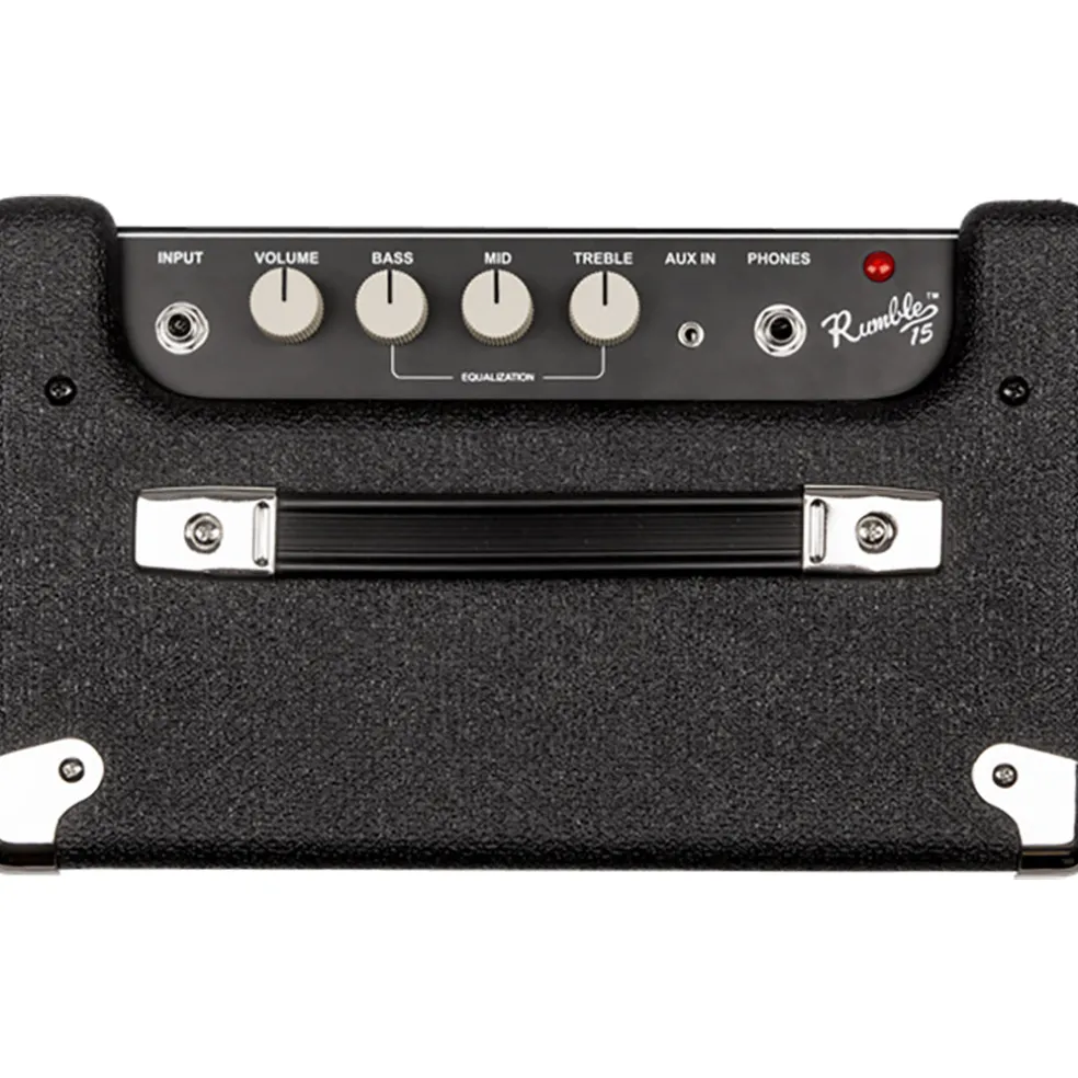 Rumble 15 V3 - Black and Silver, 240V AUS