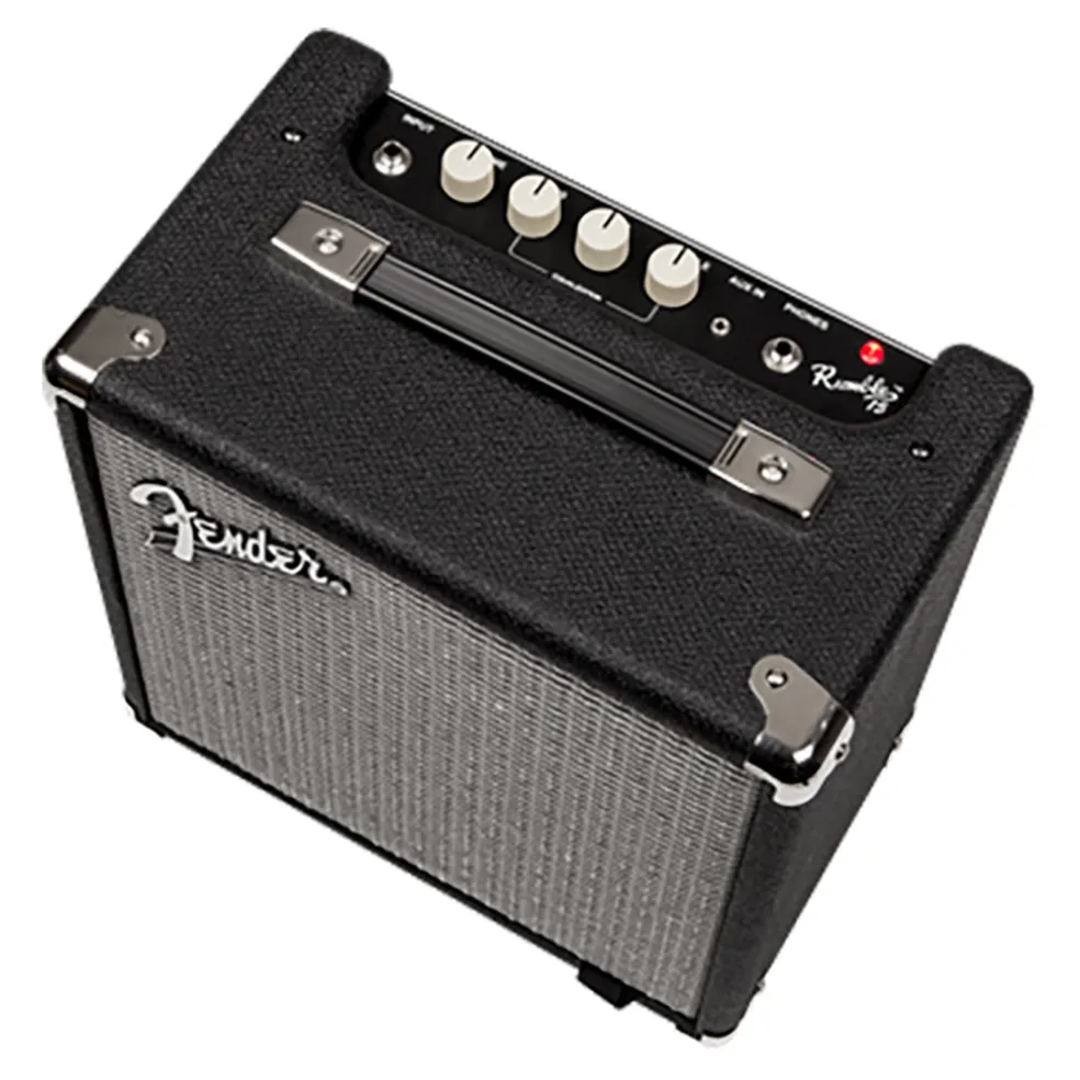 Rumble 15 V3 - Black and Silver, 240V AUS