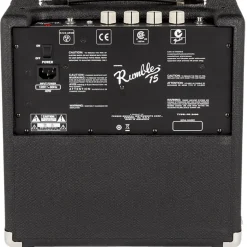 Rumble 15 V3 - Black and Silver, 240V AUS