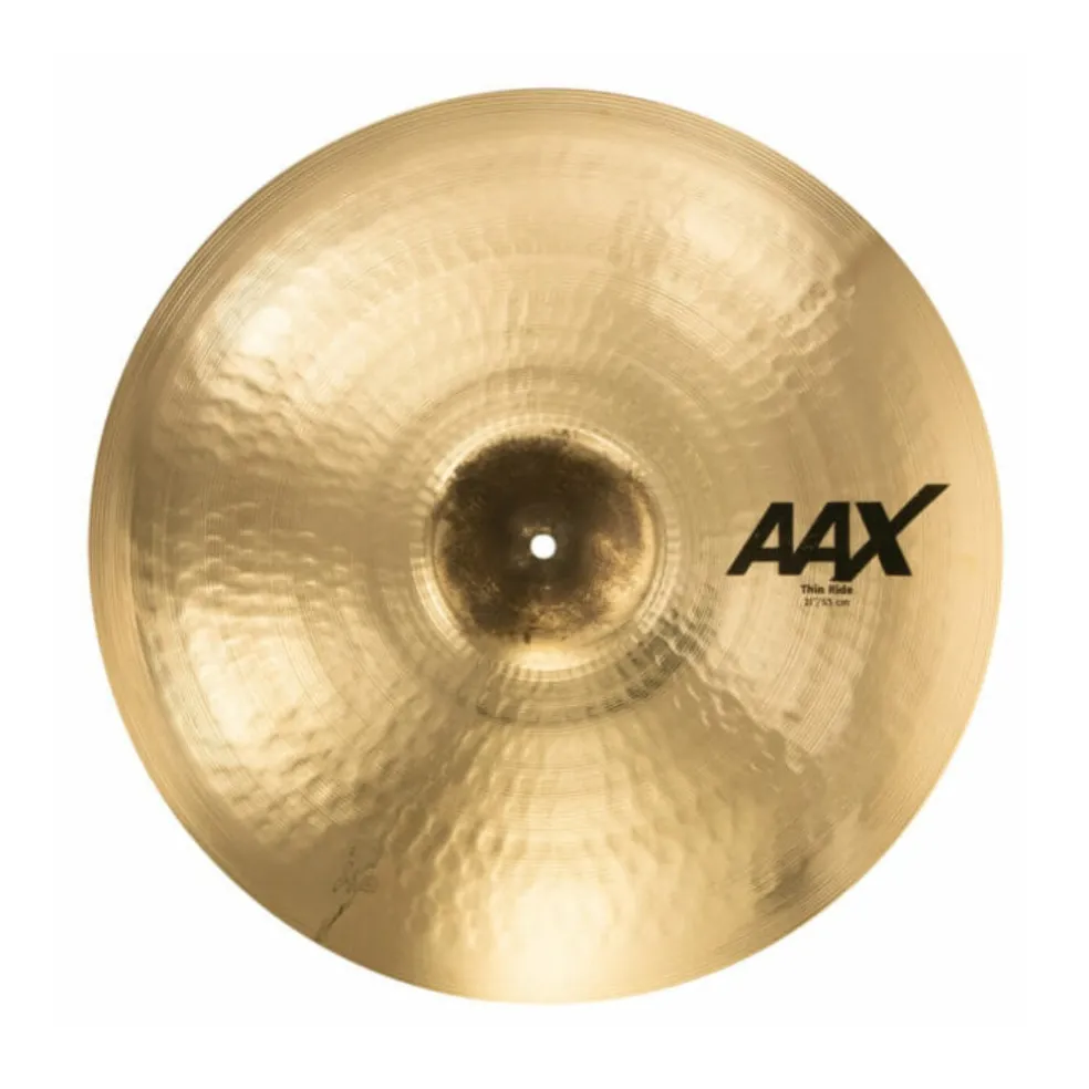 Sabian AAX 21" Thin Ride Brilliant