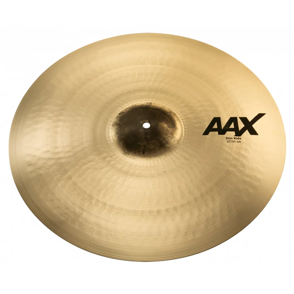 Sabian AAX 21" Thin Ride Brilliant