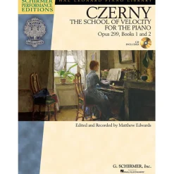Schirmer Performance Editions Czerny The school of Velocity For the Piano Opus 299, Books 1 & 2
