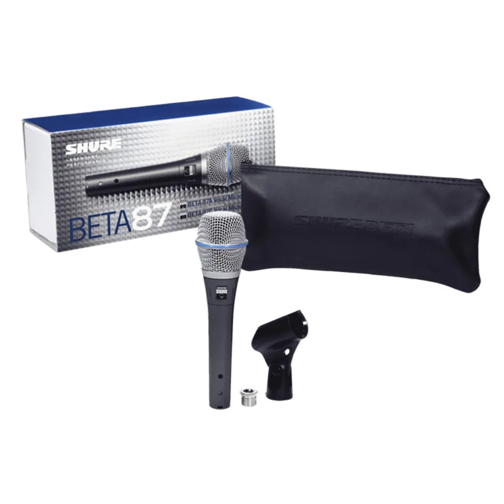 Shure BETA 87A Condenser Vocal Microphone