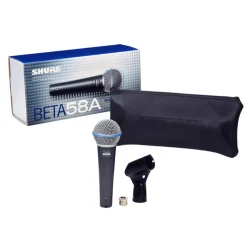 Shure BETA 58A Dynamic Vocal Microphone