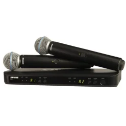 Shure BLX288/BETA58 Wireless Dual Handheld System (K14: 614-638MHz)