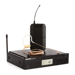 Shure BLX14R/MX53 Wireless 1/2R Headworn System (M17: 662-686MHz)
