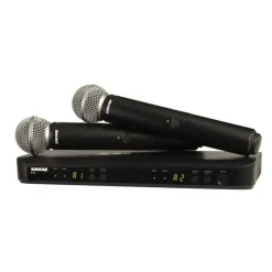 Shure BLX288/SM58 Wireless Dual Handheld System (M17: 662-686MHz)
