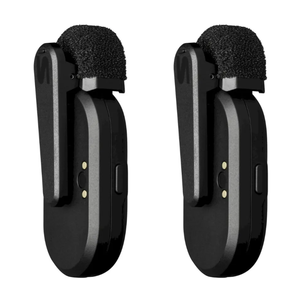 Shure Dual MoveMic Lavalier Microphones and MoveMic Receiver Kit with Charging Cases