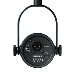 Shure Motiv MV7+ Podcast Microphone Bundle Black