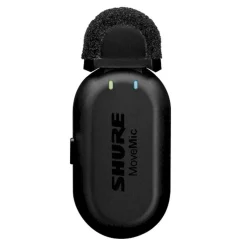 Shure MoveMic Lavalier Microphone with USB C Cable and Charging Case