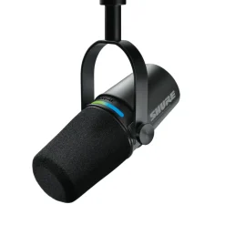 Shure MV7i Smart Microphone and Onboard Audio Interface