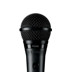 Shure PGA58 Cardioid Dynamic Vocal Microphone + XLR Cable