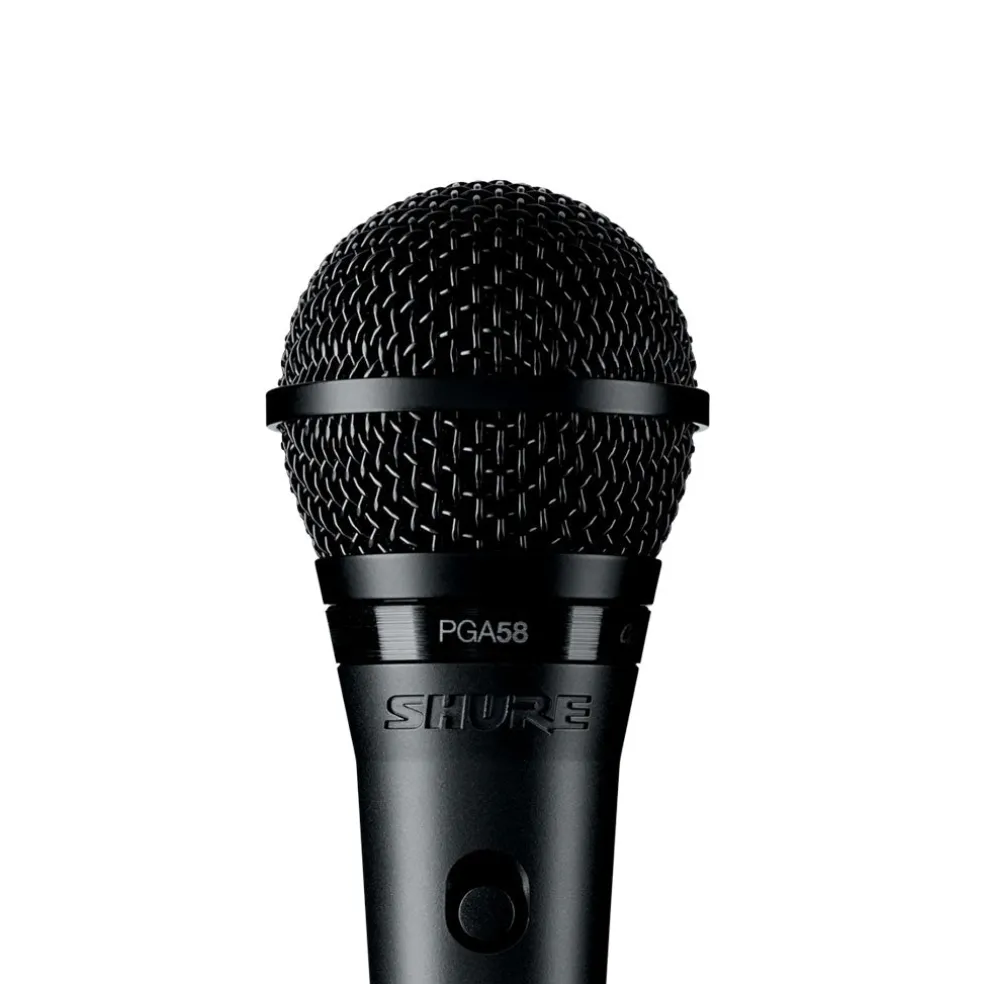 Shure PGA58 Cardioid Dynamic Vocal Microphone + XLR Cable