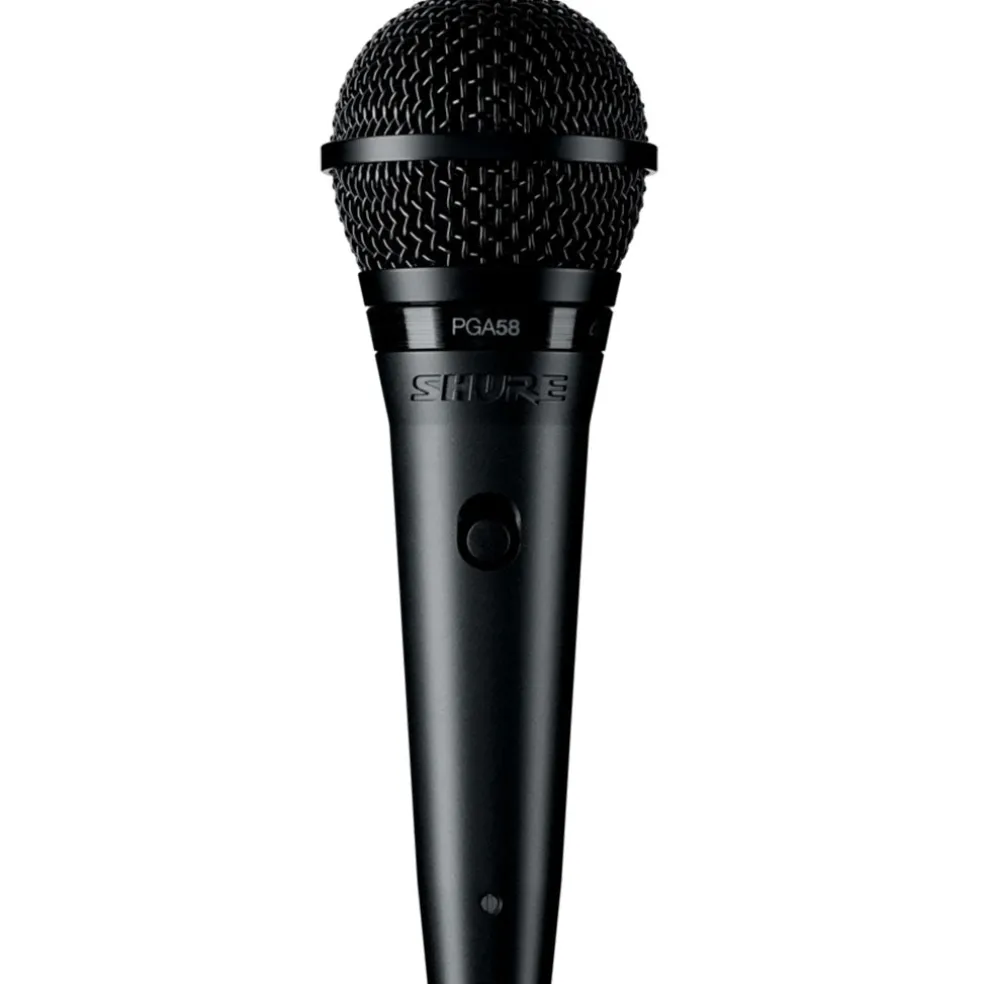 Shure PGA58 Cardioid Dynamic Vocal Microphone + XLR Cable
