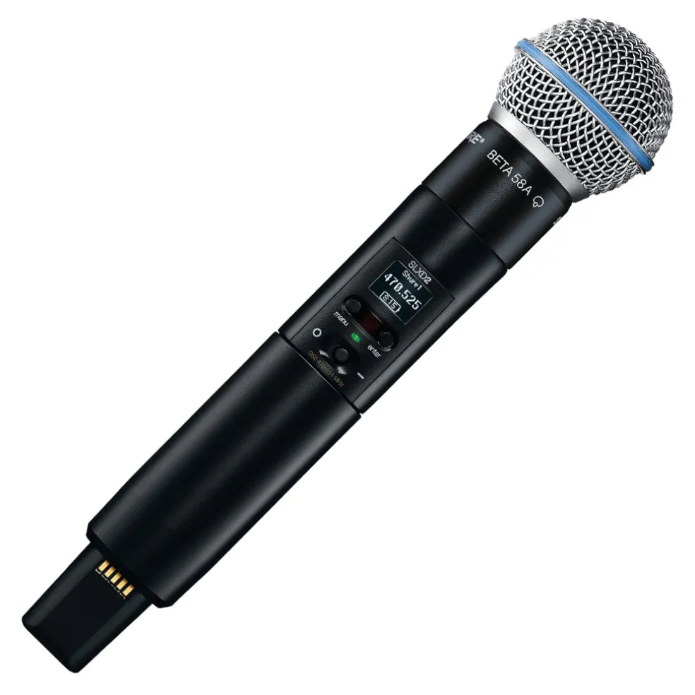 Shure SLX-D Digital Wireless Handheld Transmitter with SLXD2/Beta58