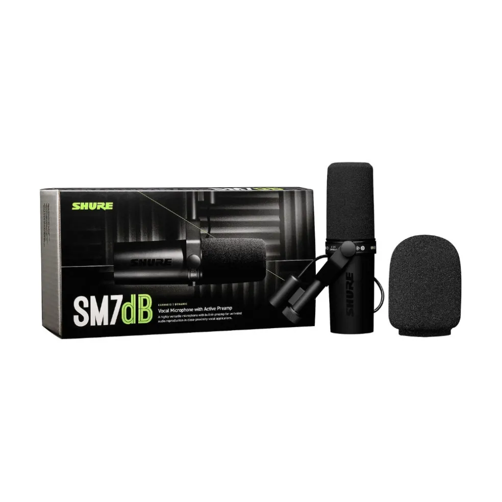 Shure SM7DB XLR Dynamic Vocal Microphone