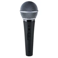 Shure SM48S Vocal Cardioid Dynamic Microphone w. Switch