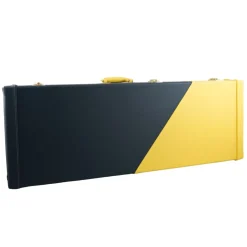 Sky 2 Tone Electric Guitar Hard Case - Blue & Yellow w/ Black Interior