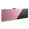 Sky 2 Tone Electric Guitar Hard Case - Black & Pink w/ Black Interior