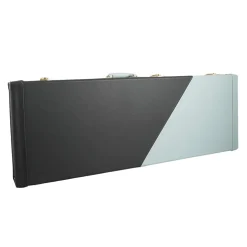 Sky 2 Tone Electric Guitar Hard Case - Black & Blue w/ Black Interior