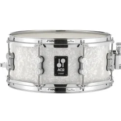 Sonor AQ2 13"x6" Snare Drum - White Pearl