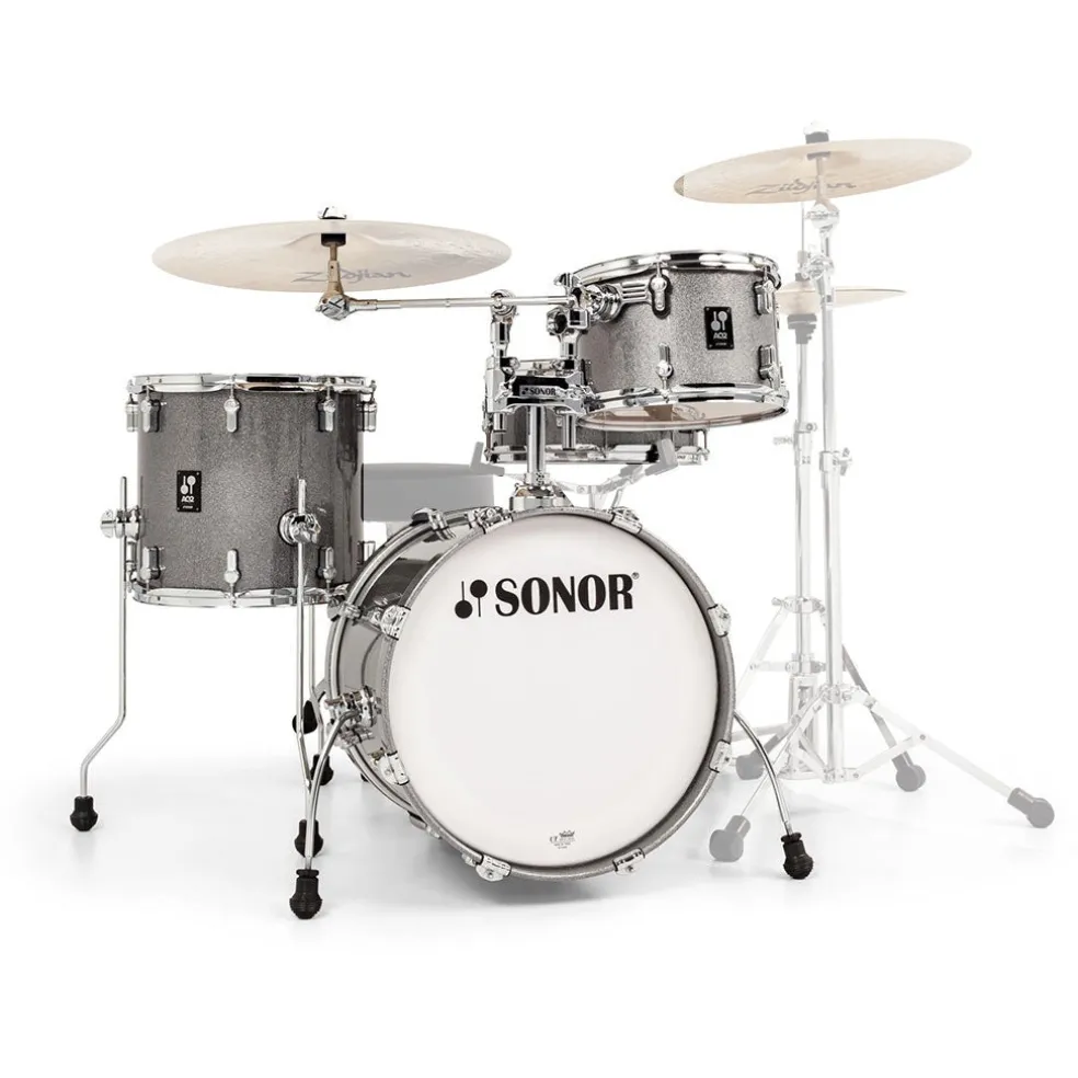 Sonor AQ2 Series Bop 4-Piece Shell Pack - Titanium Quartz