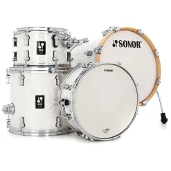 Sonor AQ2 Series Safari 4-Piece Shell Pack - White Pearl