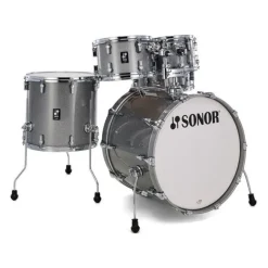Sonor AQ2 Series Stage 5-Piece Shell Pack with 4000 series Hardware - Titanium Quartz