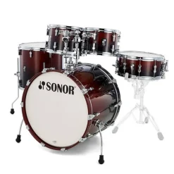 Sonor AQ2 Series Stage 5-Piece Shell Pack - Brown Fade