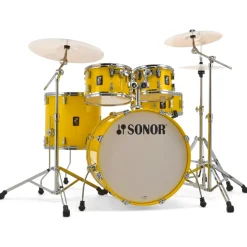 Sonor AQ1 Series Stage 5-Piece Kit with 2000 Series Hardware Set - Yellow