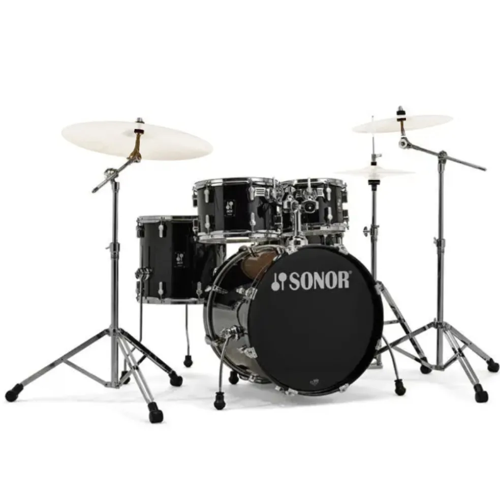 Sonor AQ1 Series Studio 5-Piece Kit with 2000 Series Hardware Set - Piano Black