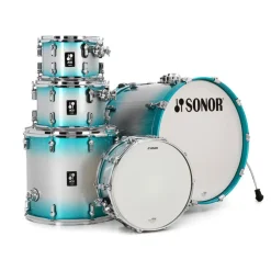 Sonor AQ2 Series Studio 5-Piece Shell Pack - Aqua Silver Burst