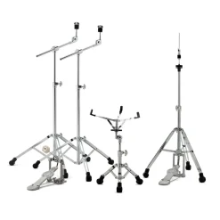 Sonor AQX Kids 5-Piece Drum Set - Black Midnight Sparkle