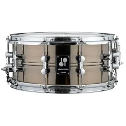 Sonor Kompressor 14"x6.5" Brass Snare Drum - Black Nickel Plated