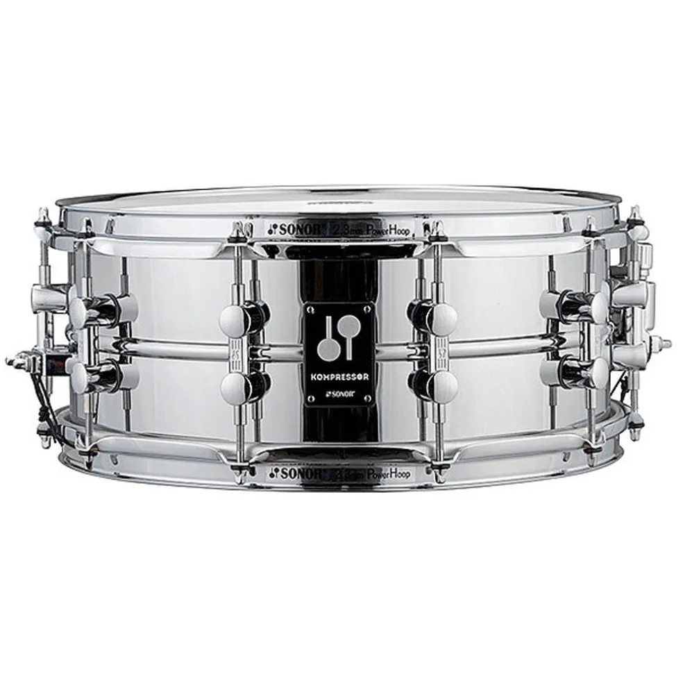 Sonor Kompressor 14"x5.75" Steel Snare Drum - Chrome