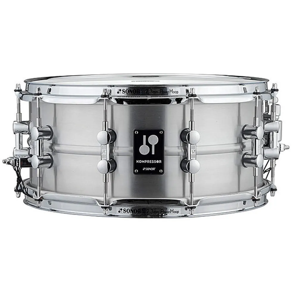 Sonor Kompressor 14"x6.5" Aluminium Snare Drum - Polished