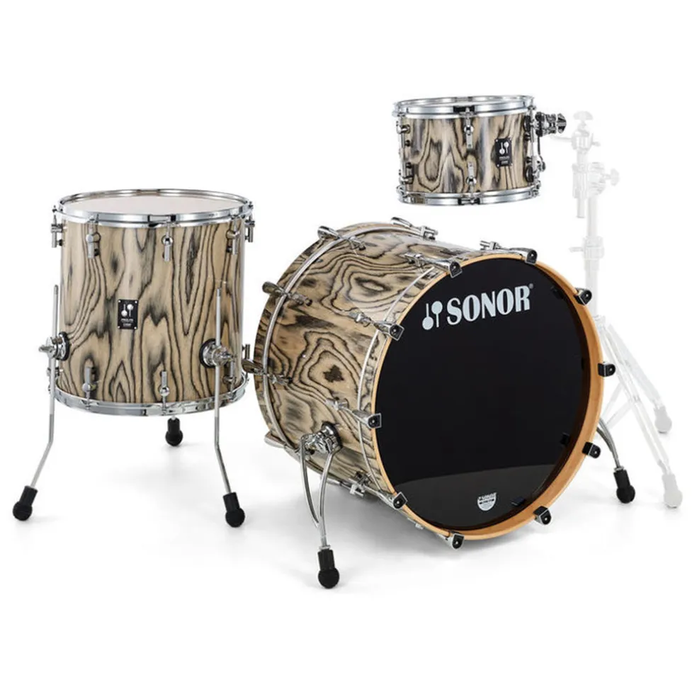Sonor Prolite 3 Piece Shell Set 12, 16, 22 - Snow Tiger