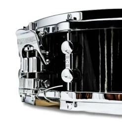 Sonor Prolite 14"x5" Snare Drum w/Die Cast Hoops - Ebony White Stripes