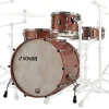Sonor SQ1 Series (13" 16" 24" 14" Snare) 4-Piece Shell Pack - Satin Copper Brown