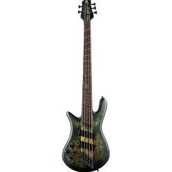 Spector Dimension 5 M/S Left Hand Bass Guitar - Haunted Moss