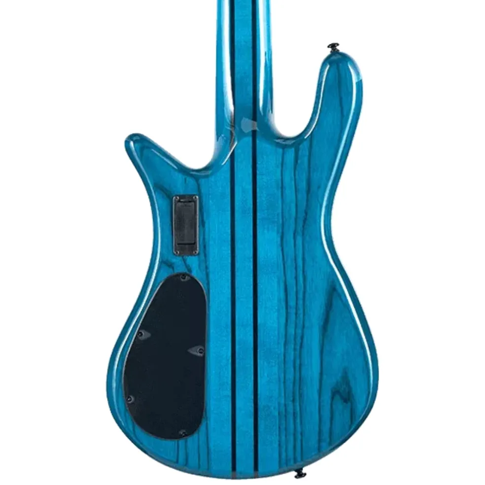 Spector Dimension 5 M/S Bass Guitar - Black & Blue Gloss