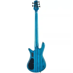 Spector Dimension 5 M/S Bass Guitar - Black & Blue Gloss