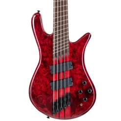 Spector Dimension 5 M/S Bass Guitar - Inferno Red